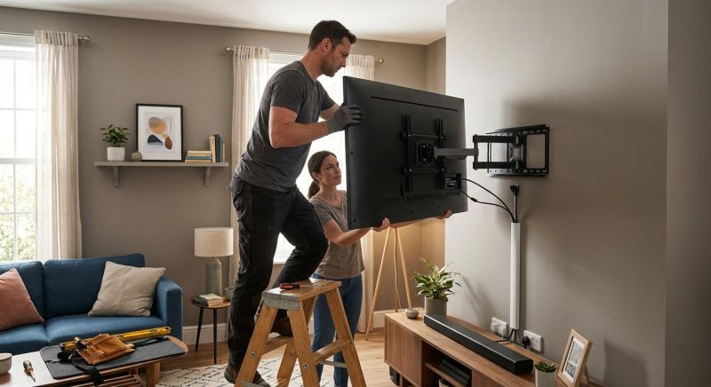 Television Hanging Service in Longmont, CO