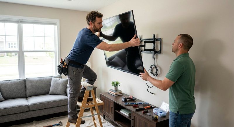 Television Hanging Service in Olathe, KS