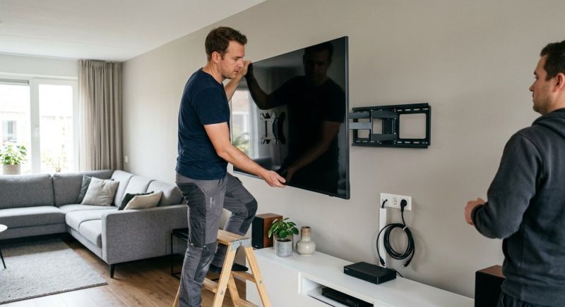 Tv Hanging Service in Conroe, TX
